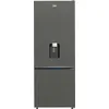 Image de Réfrigérateur combiné - BEKO - B1RCNE534DG -Grande capacité 475 L - Ventilé - Distributeur deau - Classe E - 187x709x59x7 - Grey