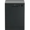 Image de Lave-vaisselle pose libre BEKO b100 DVN06431A - 14 couverts - L60cm - 47dB - Ouverture porte auto - Anthracite