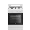Image de Cuisiniere Mixte - Fbs63121wd - 73l - 4 Feux - Induction Et Gaz