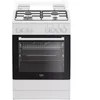 Image de Beko Cuisinière gaz 72l 4 feux blanc - FBE62011WC