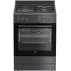 Image de Beko - cuisinière mixte 72l 4 feux anthracite fbm63130act - b100 FBM63130ACT