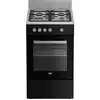 Image de Beko - cuisinière gaz 65l 4 feux noir fsg52010gbc - b100 FSG52010GBC