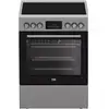 Image de Beko - cuisinière vitrocéramique 66l 4 feux inox fbe67310gx - b300 FBE67310GX