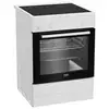 Image de Cuisinière induction beko fse68112mwc 60 cm blanche 66 l