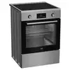 Image de Cuisinière À Induction Beko Fbe68302mxc Inox 60 Cm 72 L