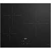 Image de Table De Cuisson Induction 60cm 3 Feux 7200w Noir Beko Hii63400smt