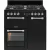 Image de Leisure Ck90f324k Four Et Cuisinière Gaz Noir