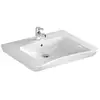 Image de Lavabo pmr vitra conforma 65 cm s20 ceramique blanc 1 trou trop-plein 578622