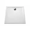 Image de Receveur de douche vitra arkitekt 80x80 cm blanc extra-plat antidérapant 390141