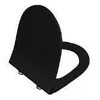 Image de Vitra - SENTO Abattant ultra-fin frein de chute noir mat (120-083R009)