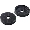 Image de Silverline AF 100 Filtre à charbon actif (1 Paire)-Hotte Accessoires-Filtre