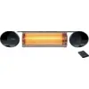 Image de Radiateur Rayonnant Mobile Veito Blade Mini 1200w Gris