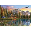 Image de Puzzle 2000 pièces : Maison dantan au bord du lac