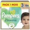 Image de 186 Couches Harmonie Taille 3 (6kg - 10kg) - Pampers