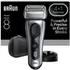 Image de Rasoir électrique BRAUN Series 8 - Noir - Autonomie 60 minutes - Charge rapide 5 minutes