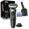 Image de Rasoir électrique homme - Braun - Series 7 72-C7200CC - Rasage de près - Tête Flex 360° - 3 modes de rasage