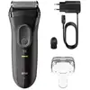 Image de Braun - rasoir électrique rechargeable étanche gris 3-3000s - series 3+ 3000s 3-3000S