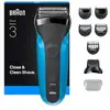 Image de Braun series 3 310bt rasoir à grille tondeuse noir, bleu