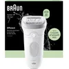 Image de Épilateur électrique - BRAUN - SE7-011 - 2 modes - 40 min - Étanche - Blanc