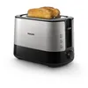 Image de Grille-pain PHILIPS Viva Collection HD2637/90 - 2 fentes extra-larges - 7 niveaux de brunissage - Noir