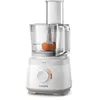 Image de PHILIPS Robot Multifonctions Daily HR7320/00 700 W 19 fonctions 2 vitesses Disque 2 en 1 en inox Bol 15L Blanc