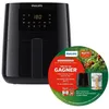 Image de Philips Essential Airfryer 13 fonctions préréglées éléments compatible lave-vaisselle 0 8 kg noir (HD9252/90)