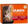 Image de IAMS Delights multibox Saveurs de la Mer en gelée (Sea Collection) - Toutes Races - 12x85 g - Pour chat adulte