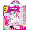 Image de Cahier d’activités de coloriage à paillettes 3 en 1
