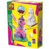 Image de Moulage et peinture - SES CREATIVE - Hobby Pink - Licorne - Kit Créatif Enfant 3D - Crée 3 Licornes Magiques - Age : 5+