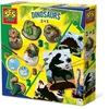 Image de Dinosaures 2 En 1 - Moulage Et Peinture Et Scratch - Loisirs Créatifs - Ses Creative - Mouler, Peindre Et Scratcher Des