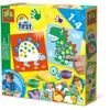 Image de My First - Peinture Au Doigt - Dinosaures - Ses Creative - Peins 10 Cartes De Dinosaures.