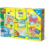 Image de Kit 3 En 1 Peinture Au Doigt, Coloriage Et Formes Autocollantes My First