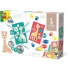 Image de Kit Coloriage Et Peinture Sophie La Girafe - Pour Enfant De 12 Mois - Multicolore