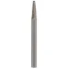 Image de Fraise en carbure de tungstène - DREMEL - 9910 - Pour Sculpter et Graver - Bout Pointu - Diamètre 32mm