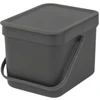 Image de Poubelle Tri Sort & Go 6L, Brabantia Grey - BRABANTIA