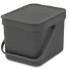 Image de Poubelle Brabantia Sort & Go 6L - Grey