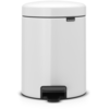 Image de Poubelle À Pédale 5l Blanc Brabantia 112065