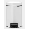 Image de Poubelle à pédale NewIcon 3L, Brabantia Blanc - BRABANTIA