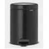 Image de Brabantia Poubelle A Pédale Newicon - 5l - Noir Mat