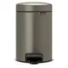 Image de Poubelle De Salle De Bains 3 L Platinum Brabantia New Icon