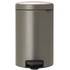 Image de Poubelle à Pédale Platinium NewIcon 12L, Brabantia - BRABANTIA