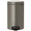 Image de Poubelle cuisine 12 L gris NEW ICON