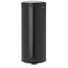 Image de Poubelle à pédale Newicon 30 l noir mat Code G - Brabantia