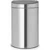 Image de Brabantia Poubelle Touch Bin - Acier Mat - 40l
