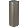 Image de Poubelle Touch Bin 30L, Brabantia Platinum - BRABANTIA