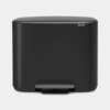 Image de Brabantia 121227 Poubelle Rectangulaire Noir