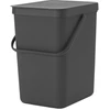 Image de Poubelle Tri Sort & Go 25L, Brabantia Grey - BRABANTIA