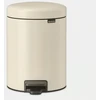 Image de Poubelle à Pédale NewIcon 5L, Brabantia Beige - BRABANTIA