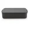 Image de Boîte Brabantia Bento Make & Take 203480 Grande Gris Foncé
