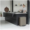 Image de Poubelle Bo à pédale 60L, Brabantia Platinum - BRABANTIA